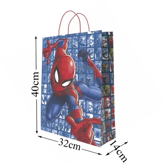 SPIDERMAN Paper Bags 32x40x14