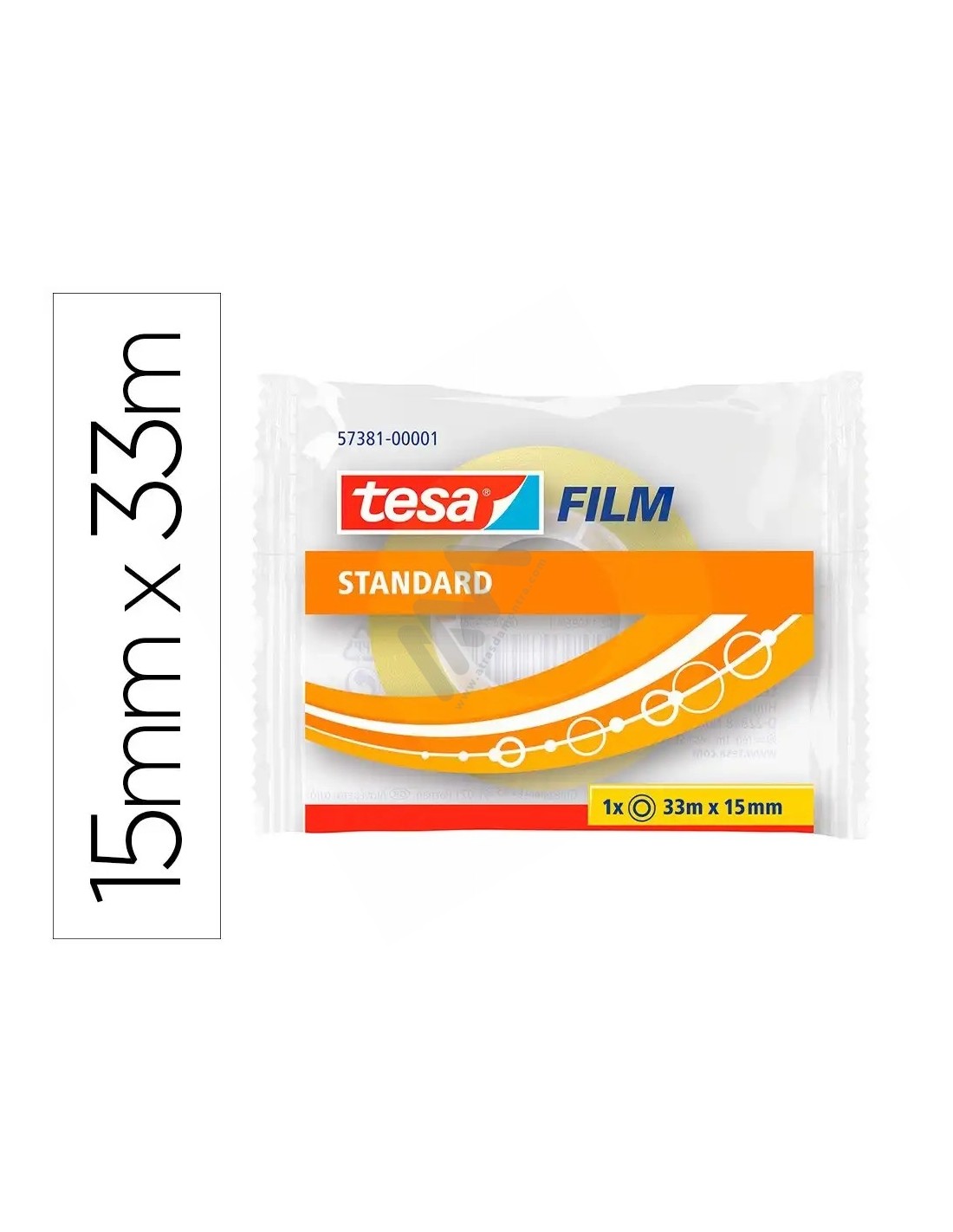 Adhesive Tape TESA 15mm x 33 m