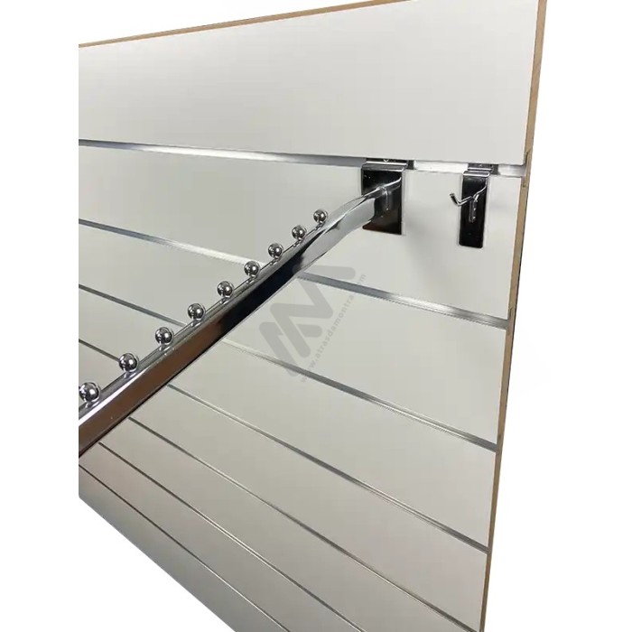 White slatwall Panel 1200x1200mm