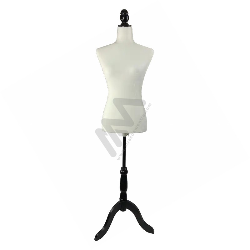 Busto Senhora Branco c/Base Tripé Atrás da Montra Busto Senhora Branco c/Base Tripé Atrás da Montra