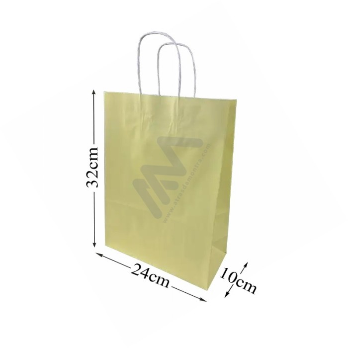 Yellow Paper Bags 24x32x10