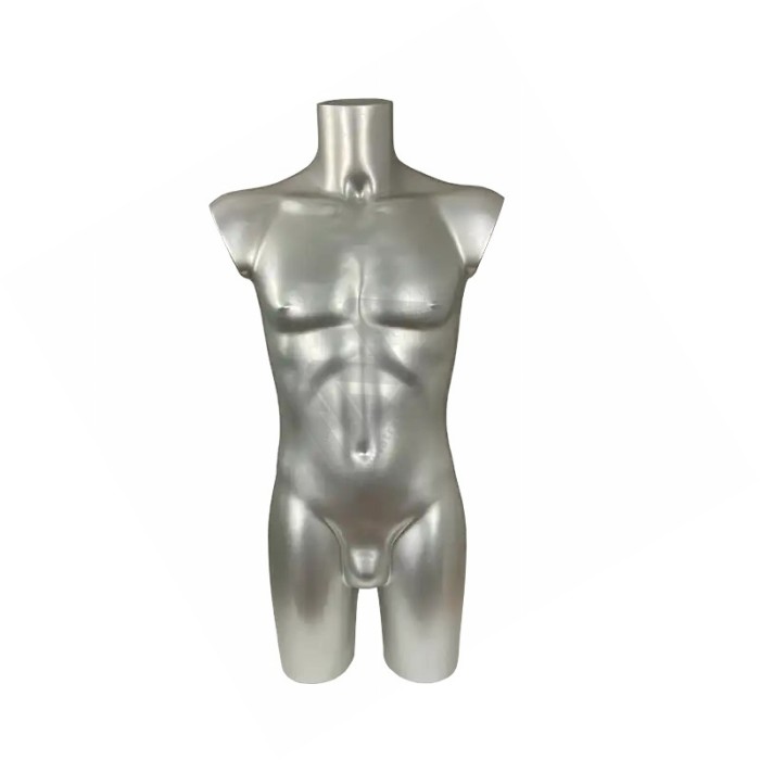 Busto homem prata