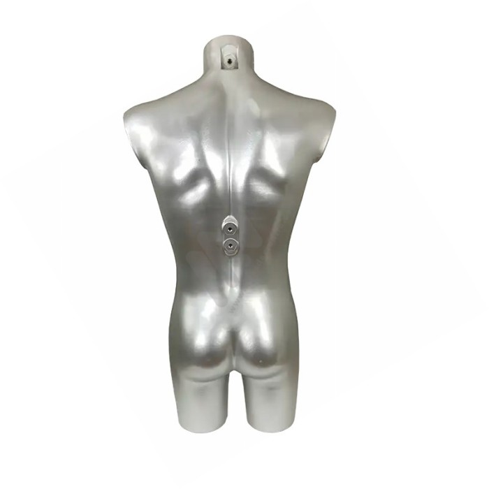 Busto homem prata