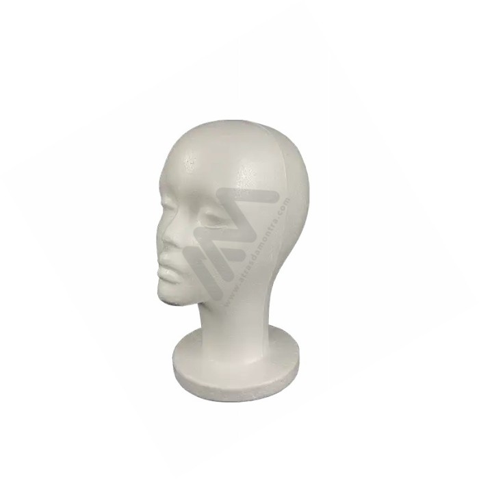 Cabeça Esferovite para expor perucas, chapéus, óculos %shop-name%