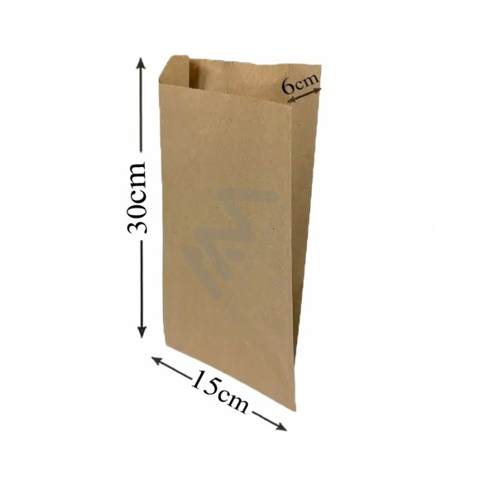 Envelopes Kraft 15+6x30