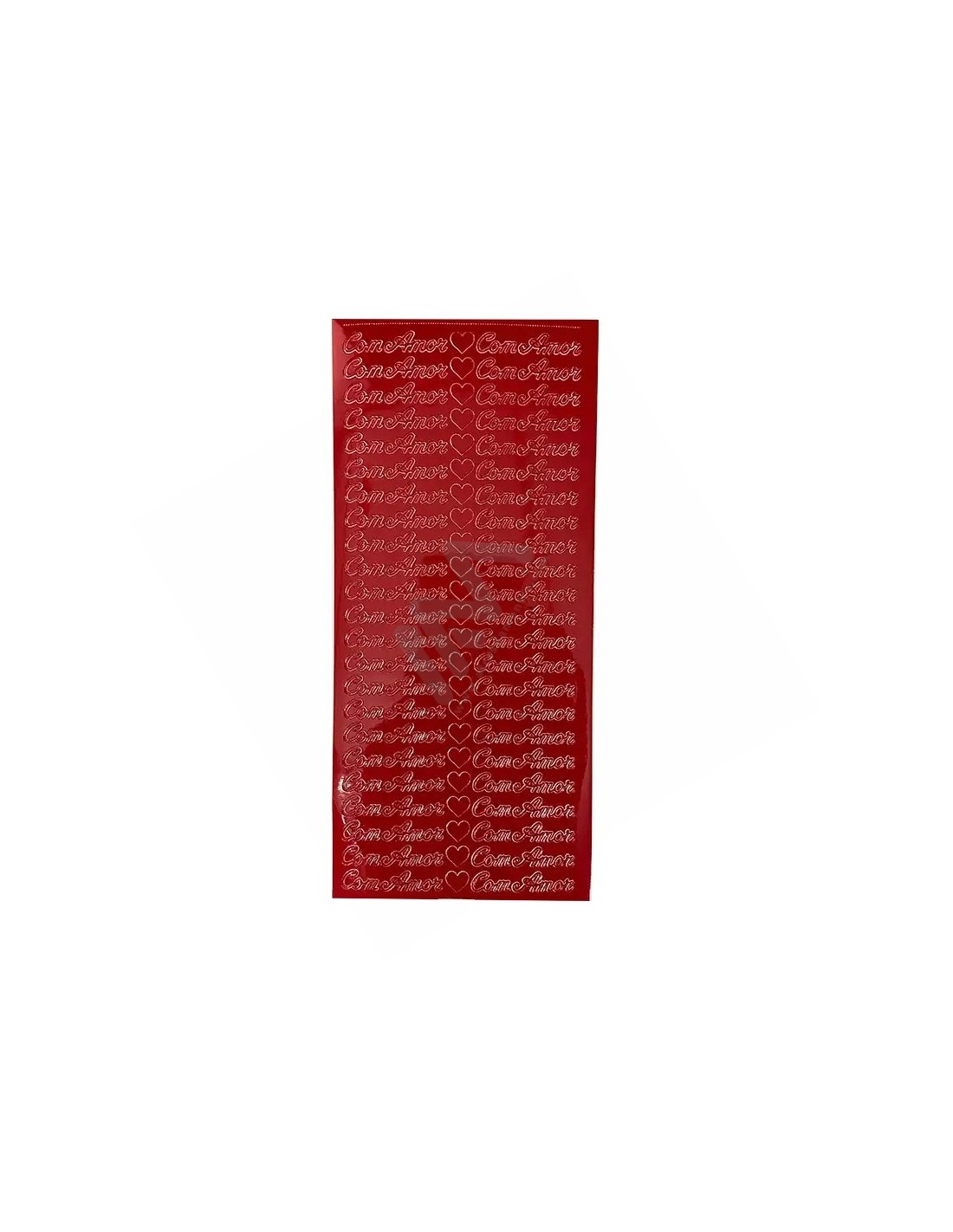 Laser Labels Sheet BLISTER With Love 