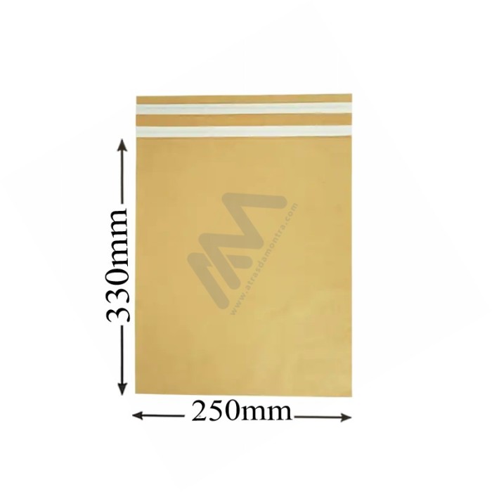 Envelopes papel Kraft 250x330+60mm