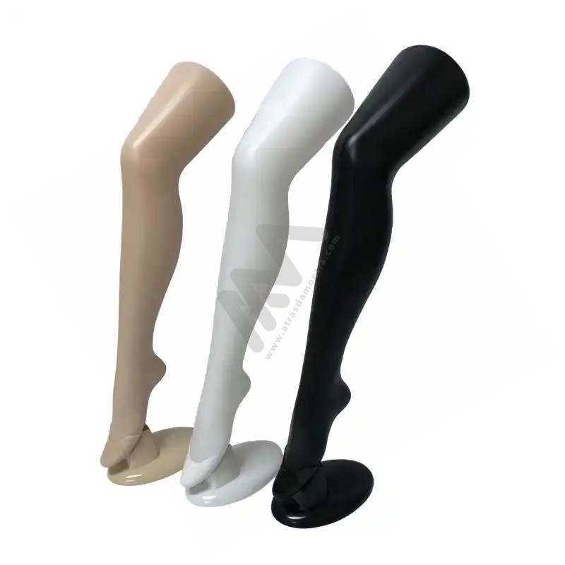 Perna Expositora ideal para expor de meias, collants, entre outros Atrás da Montra Perna Expositora ideal para expor de meias, collants, entre outros Atrás da Montra