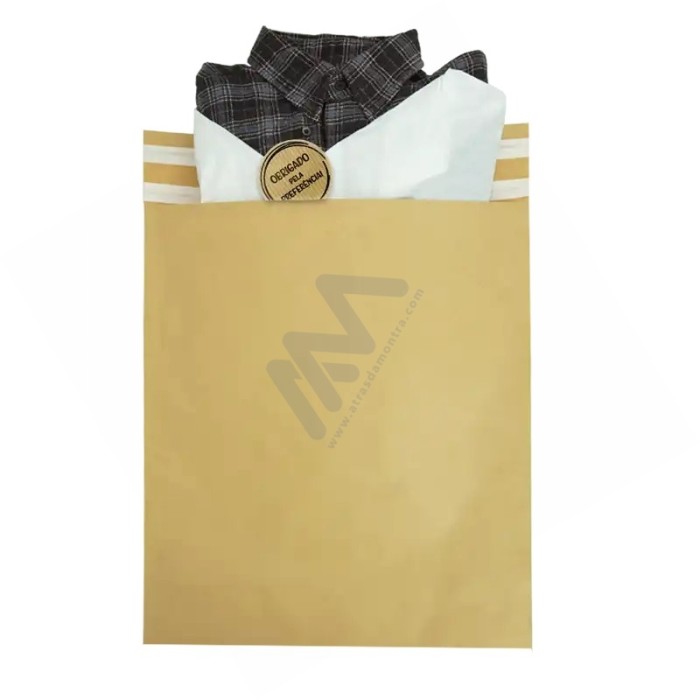Kraft Paper Envelopes with adhesive 405x480+80mm