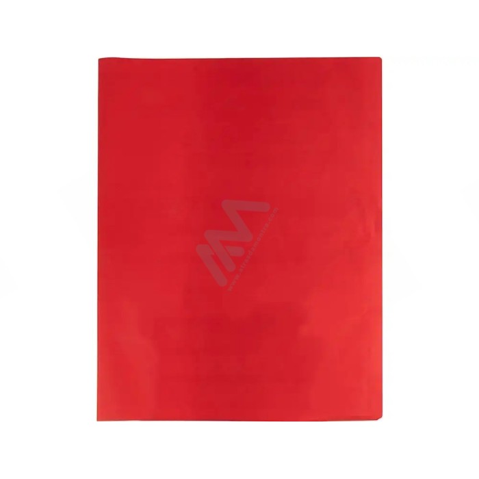 Papel Seda 18g/m² vermelho 52x76 c/ 25 folhas