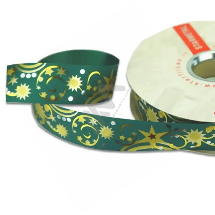 Christmas Decorative Wrapping Tape "Galassia dx" 31mm x 100m