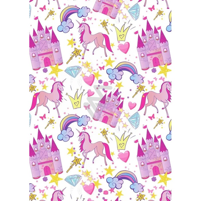 Fantasy wrapping paper