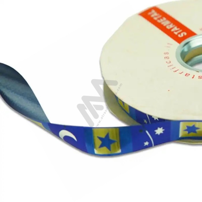 Christmas Decorative Wrapping Tape "Firmamento dx" 19mm x 100m