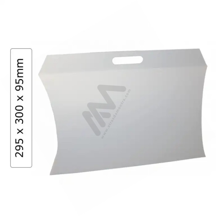White Gift boxes in Cardboard 295x95x300mm - Pack 25 units