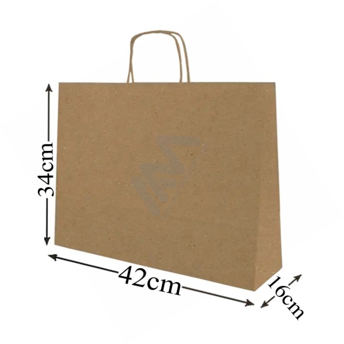 Kraft paper bags 42x34x16