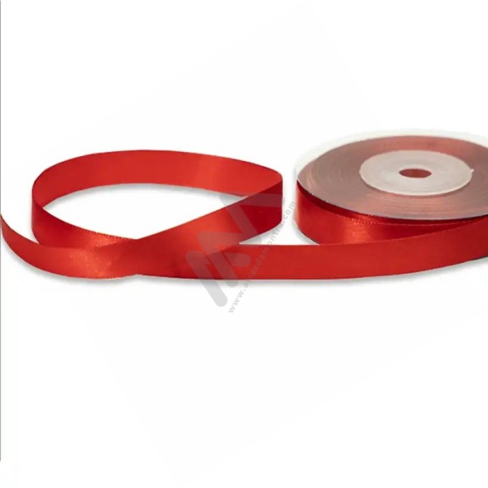 Red *026 Satin Wrapping Tape 12mm x 20m