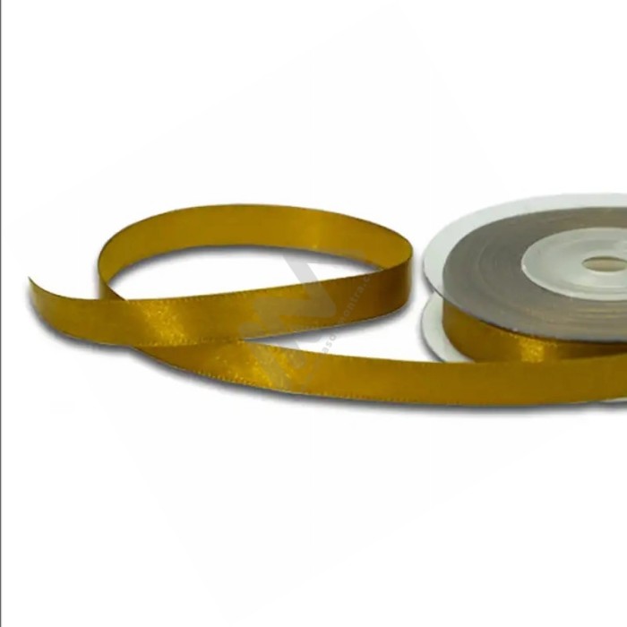 Gold *121 Satin Wrapping Tape 10mm x 20m