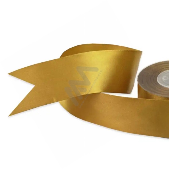 Gold *121 Satin Wrapping Tape 40mm x 16m