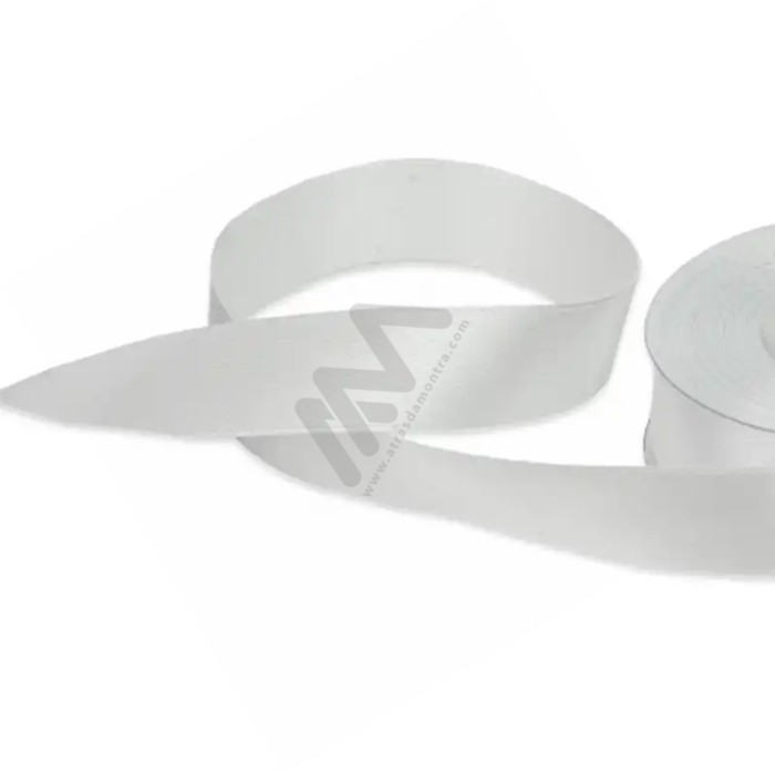 White *001 Satin Wrapping Tape 20mm x 16m