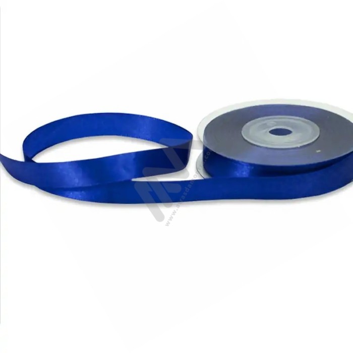 Blue *094 Satin Wrapping Tape 12mm x 20m