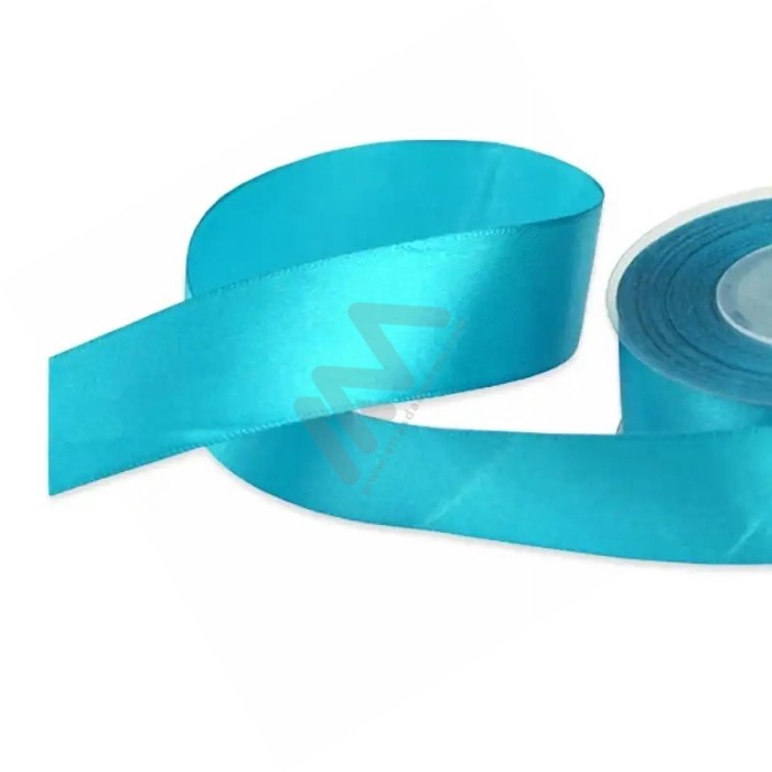 Capri Blue *047 Satin Wrapping Tape 25mm x 16m