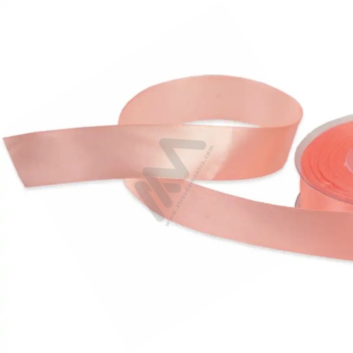 Salmon *007 Satin Wrapping Tape 12mm x 20m