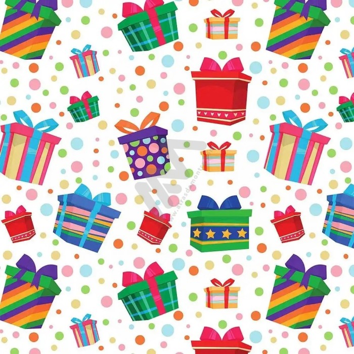 Fantasy wrapping paper