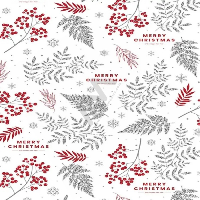 Christmas wrapping paper