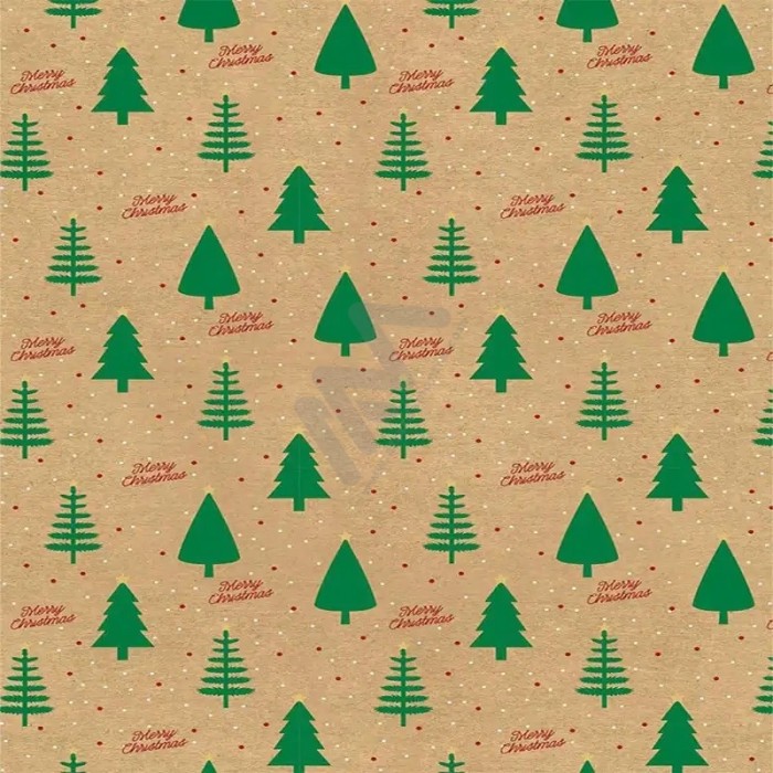 Papel de embrulho Natal c/25 folhas 70x100cm