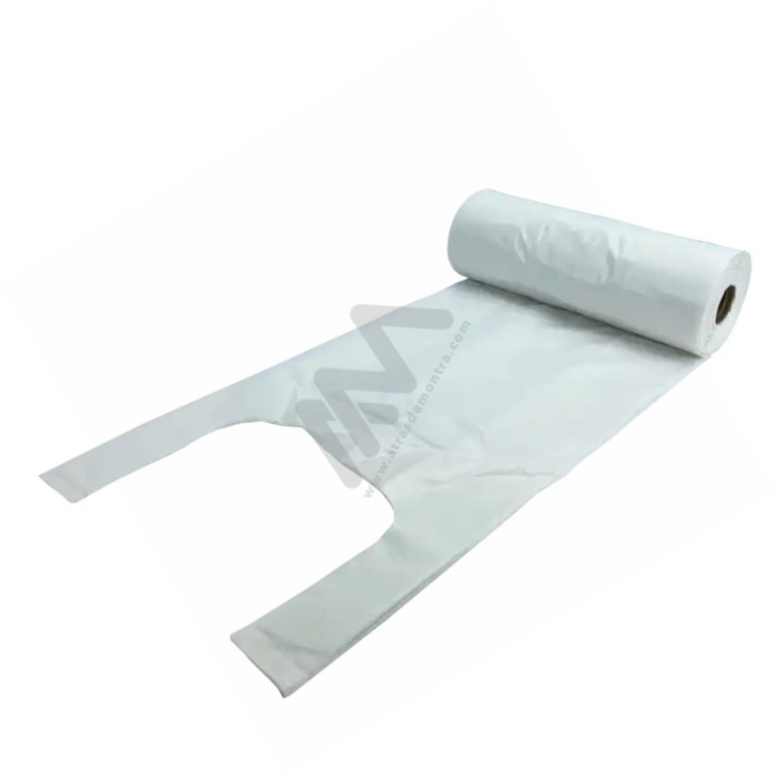 C-Fold Handle Plastic Bags on Roll 30x40x55 - 50 bags