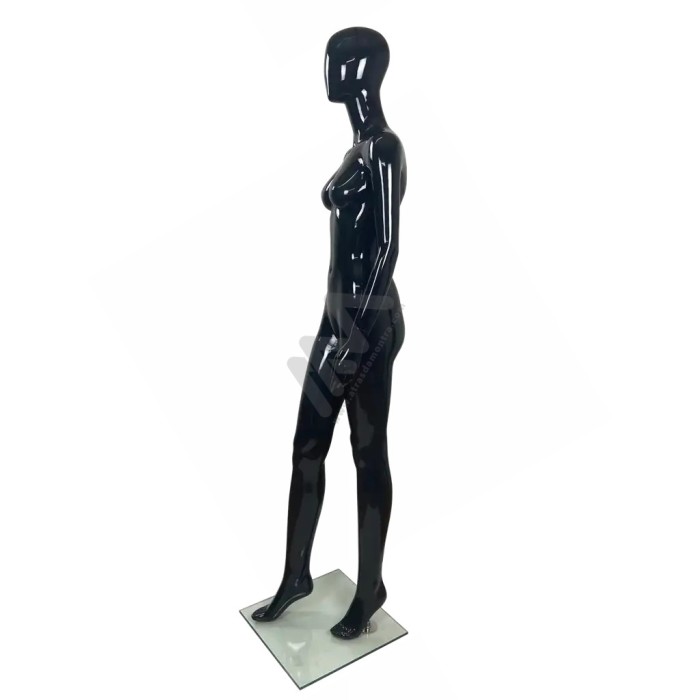 Manequim Senhora c/ Cabeça Preto
