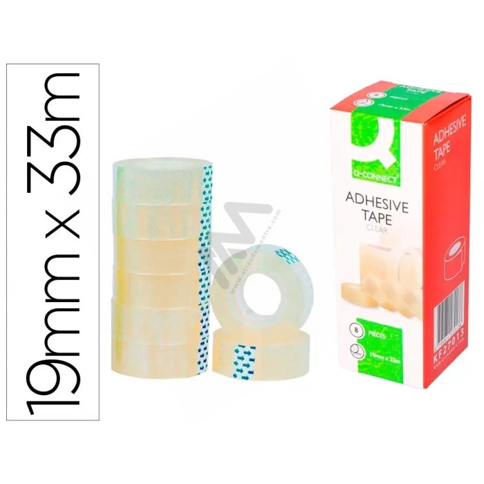 Adhesive Tape Q-Connect 19mm x 33 m