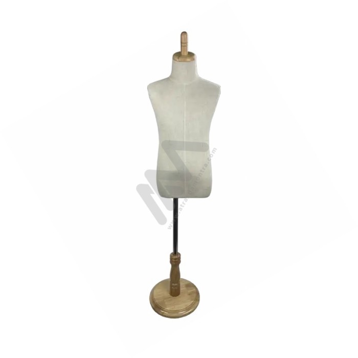 White 4 Year Child Bust with Base %shop-name%