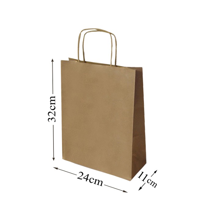 Brown Kraft paper bags 24x32x11