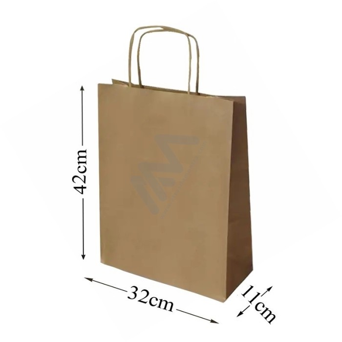 Brown Kraft paper bags 32x42x11