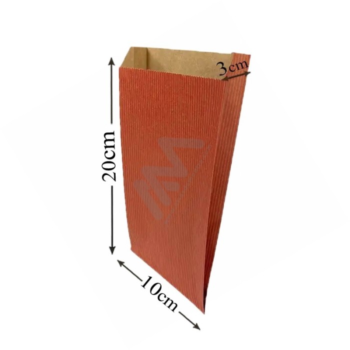 Envelopes Vermelho Kraft 10+3x20