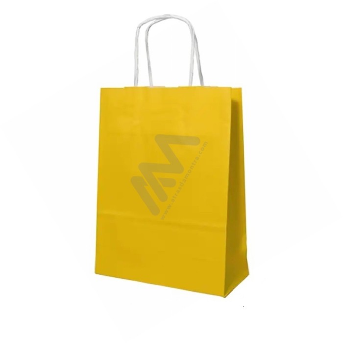Yellow Paper Bags 32x42x11