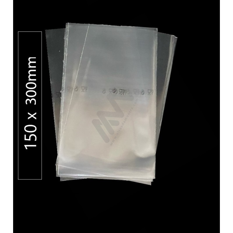 PP Bags 150x300mm - 100 units