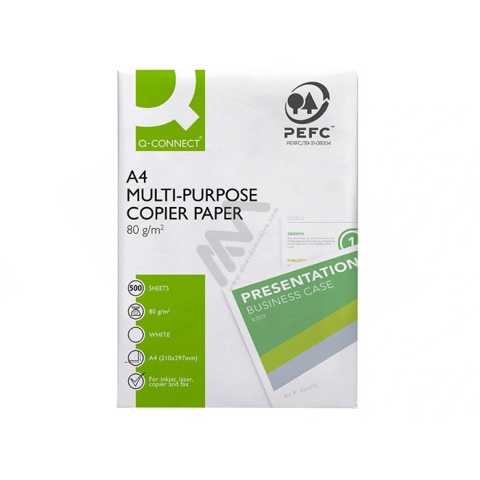 A4 Q-Connect Paper, 500 sheets 80 g/m²