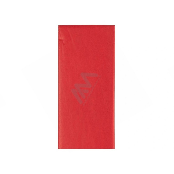 Papel Seda 18g/m² vermelho 52x76 c/ 5 folhas