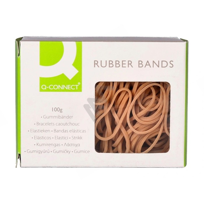 Rubber Bands Q-Connect 100 gr nº 4
