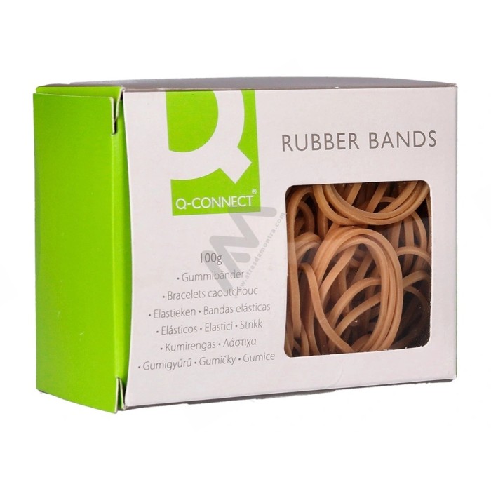 Rubber Bands Q-Connect 100 gr nº 5