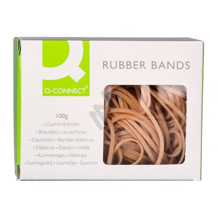 Rubber Bands Q-Connect 100 gr nº 10