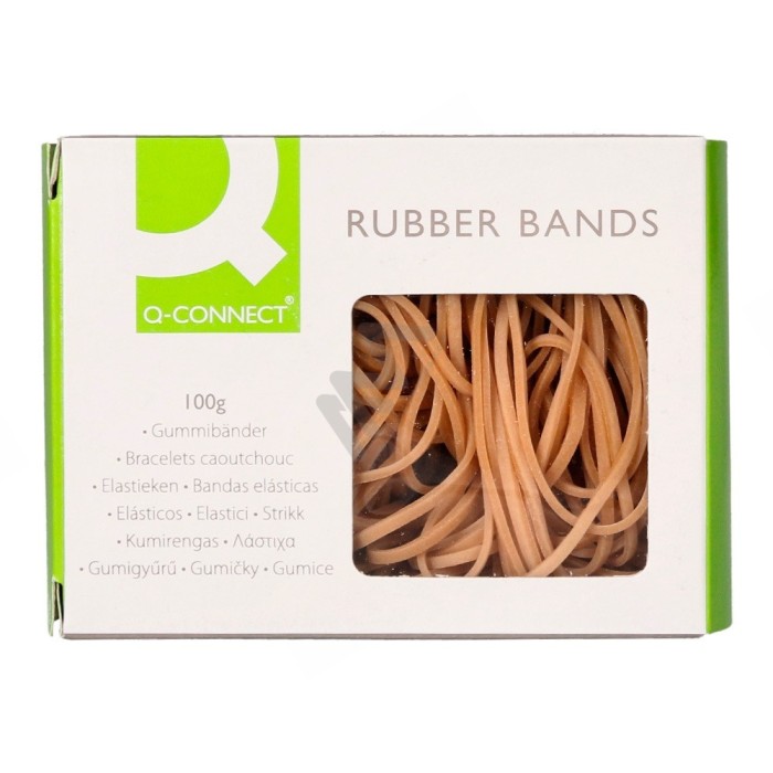Rubber Bands Q-Connect 100 gr nº 20
