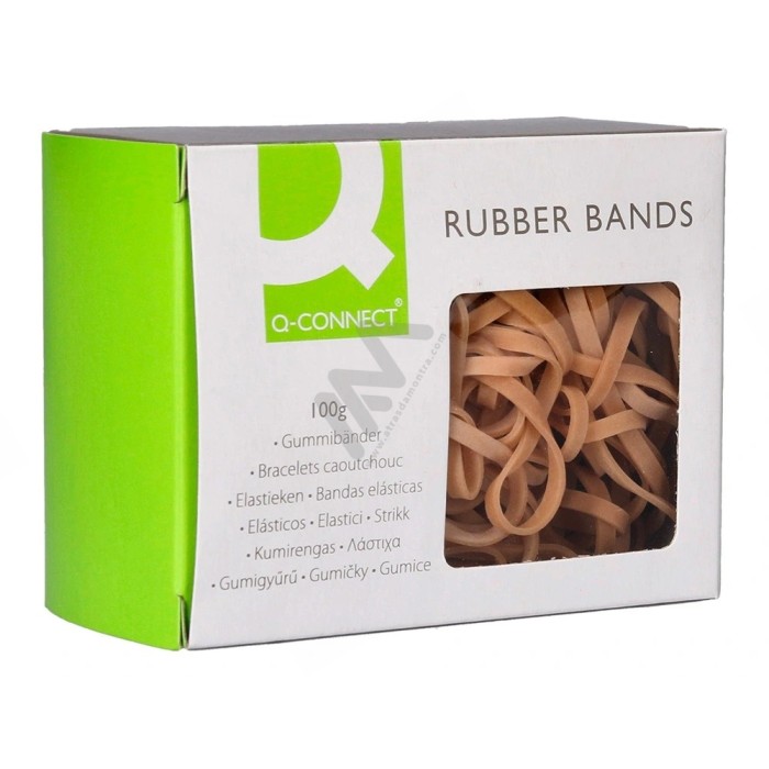 Rubber Bands Q-Connect 100 gr nº 33