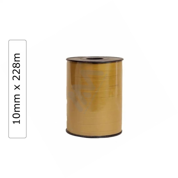 Gold Glossy wrapping tape 10mm x 228m