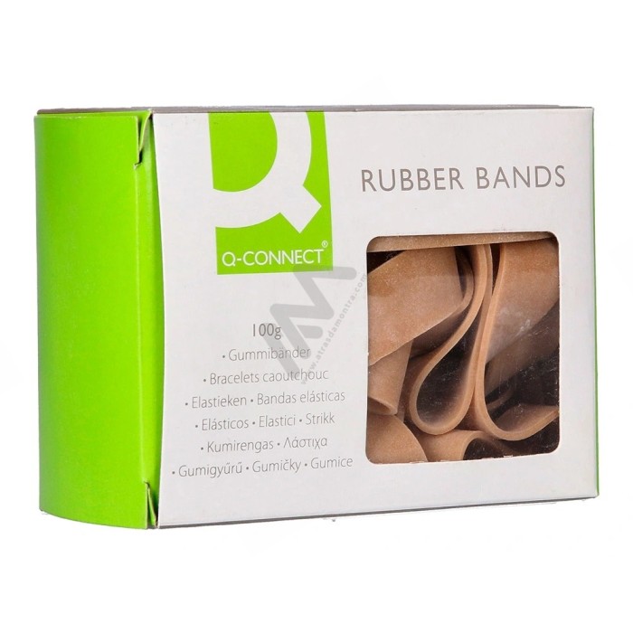 Rubber Bands Q-Connect 100 gr 70x5mm nº 7