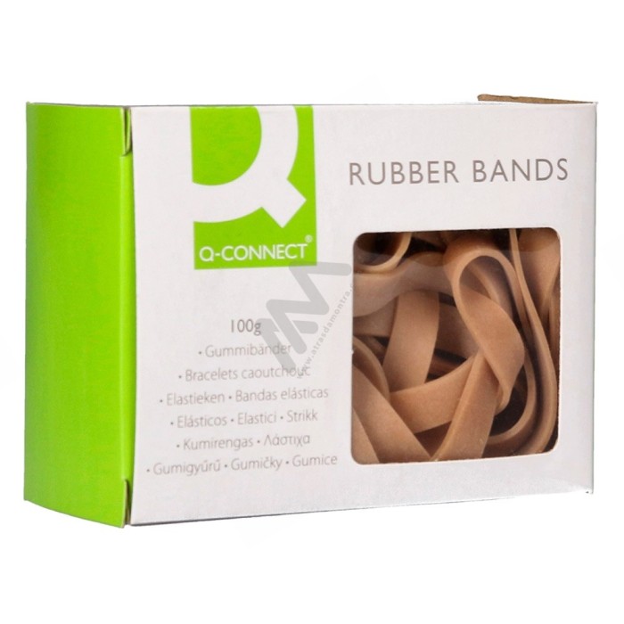 Rubber Bands Q-Connect 100 gr 100x9mm nº 10