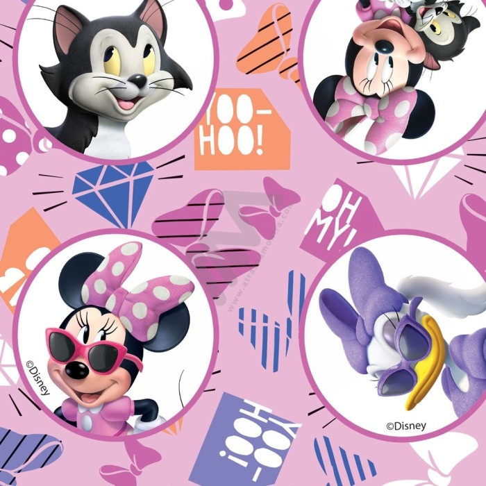 Papel de embrulho Disney Minnie Mouse c/25 folhas