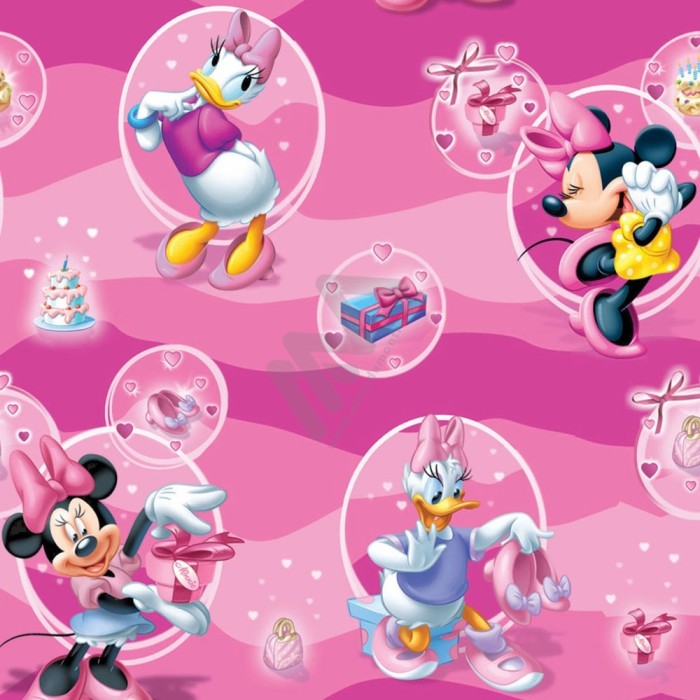 Papel de embrulho Disney Minnie Mouse c/25 folhas 70x100cm